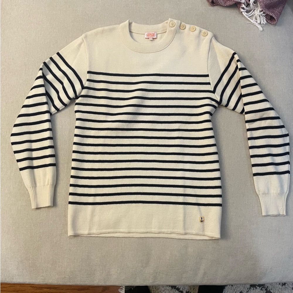 Armor Lux MADE IN FRANCE fishermen sweater 100% wool